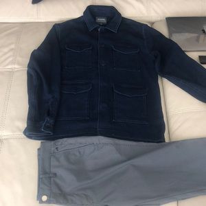 Bonobos 33/29 slim golf pants and shirt jacket